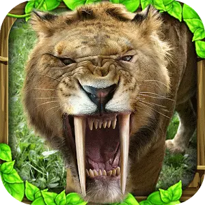 بازی اندروید sabertooth tiger simulator