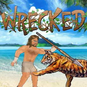 بقا در جزیره wrecked island survival sim